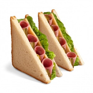 Фото товара 'сэндвич с беконом + фри'