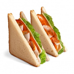 Фото товара 'Сэндвич с курицей + фри'