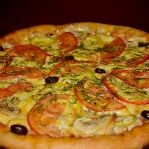 Фото товара 'Пицца с колбасой'