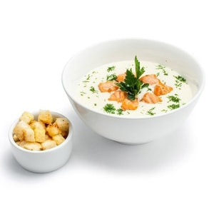 Фото товара 'Крем-суп с морепродуктами'