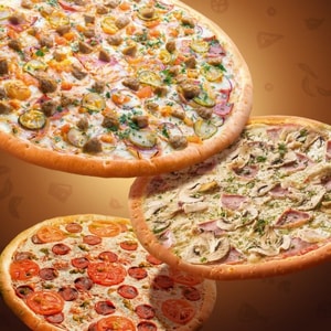 Фото товара 'Три пиццы Мясной'