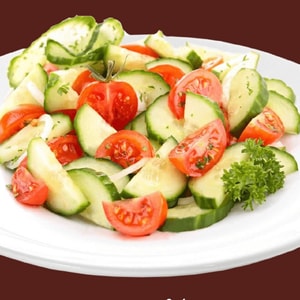 Фото товара 'Салат овощной с маслом и зеленью '